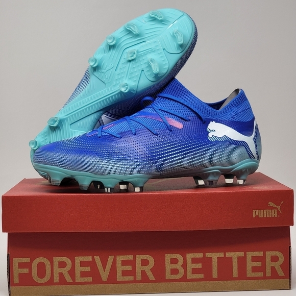 Puma Other - Puma Future 7 Match FG/AG Soccer Cleats 107931 01 Bluemazing Men’s Size 8.5 New